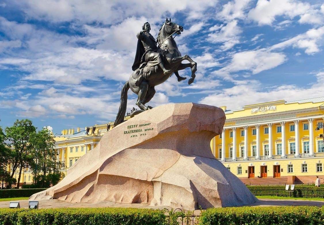 город Санкт-Петербург. Памятник Петру Великому "Медный всадник"